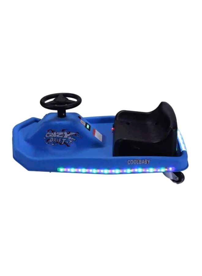 Crazy Cart Drifting Electric Scooter Blue 83x20x51cm