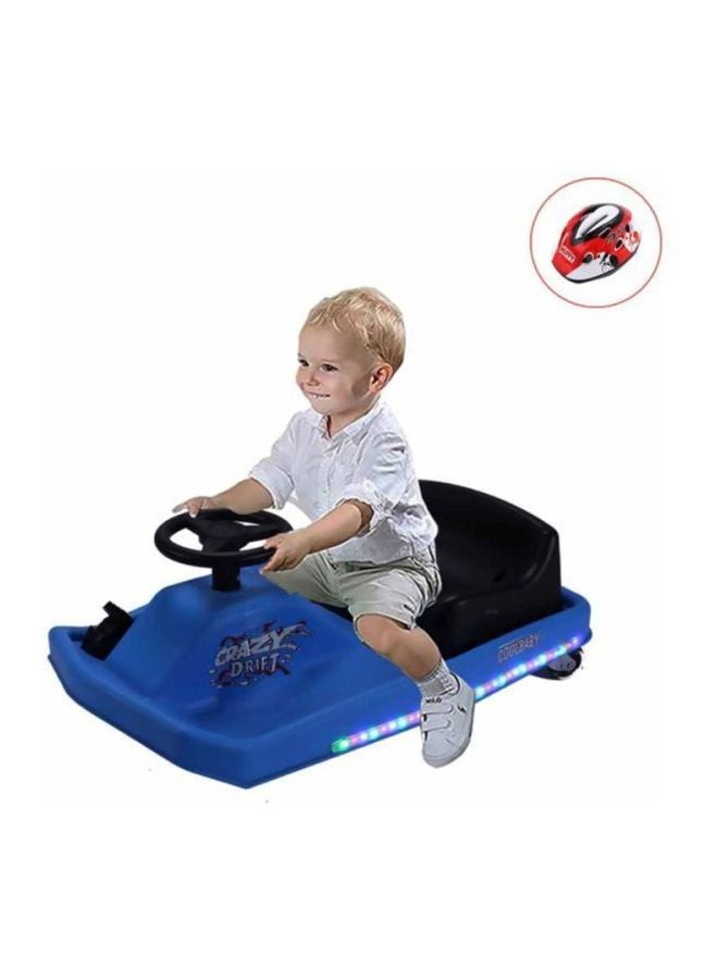 Crazy Cart Drifting Electric Scooter Blue 83x20x51cm