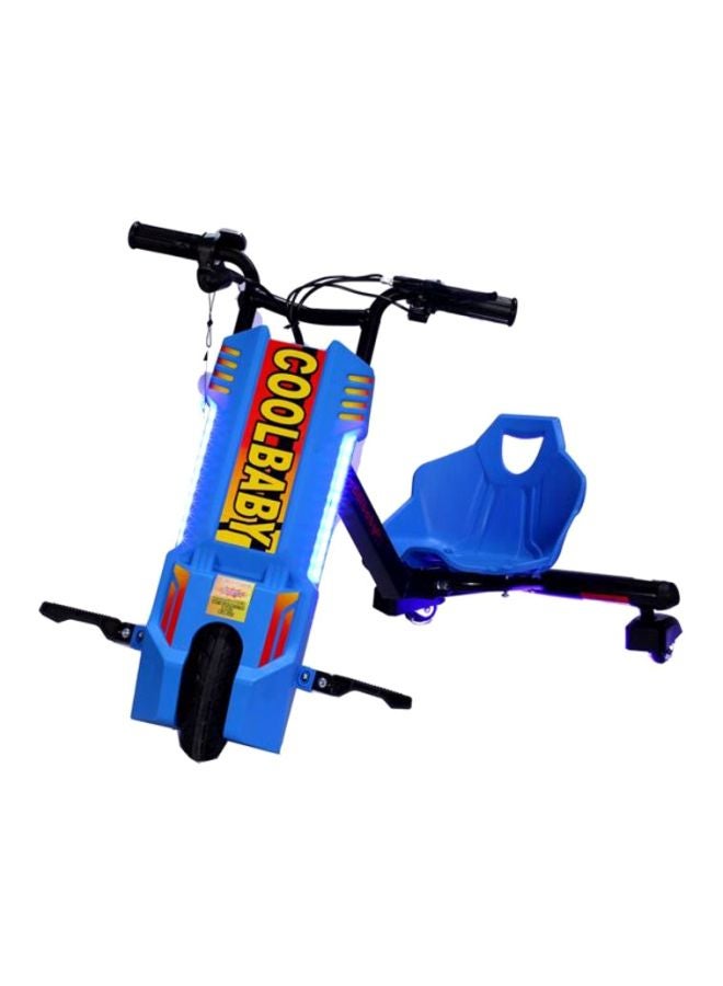 3 Wheel Drifting Electric Car Blue 70x53x20cm