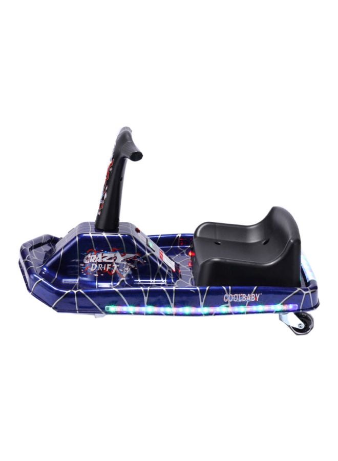 2-In-1 Drifting And Spinning Crazy Electric Scooter Blue