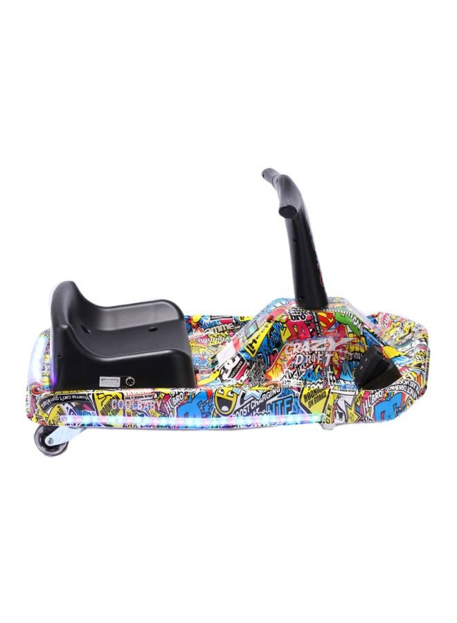 2-In-1 Drifting And Spinning Crazy Electric Scooter Multicolour