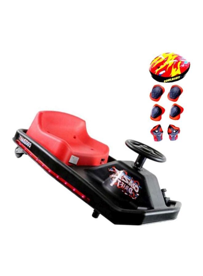 360 Spinning Electric Drifting Scooter Multicolour 84x38x52cm