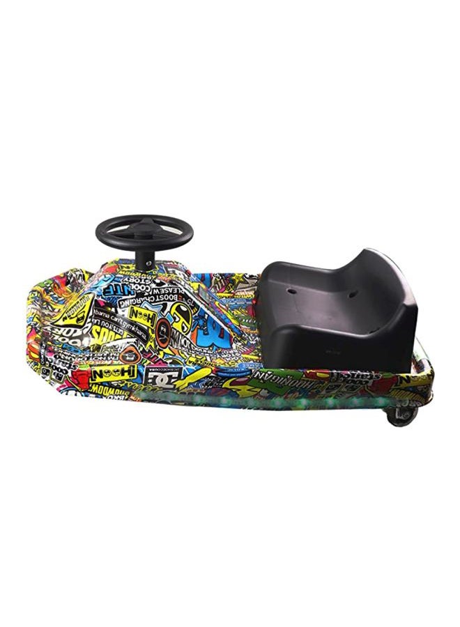 360-Spinning Electric Drifting Scooter Multicolour