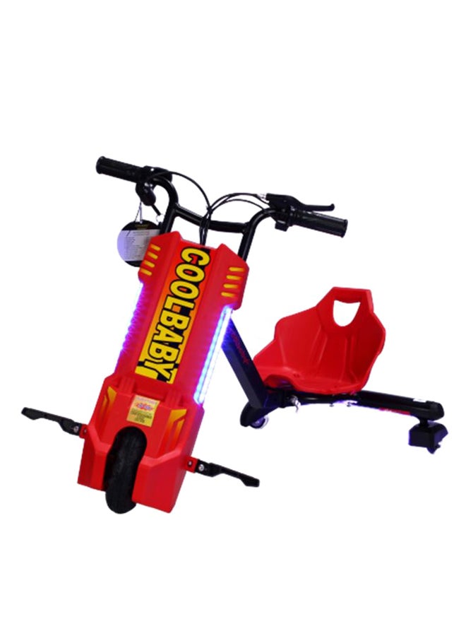 3-Wheel Electric Drifting Scooter Multicolour