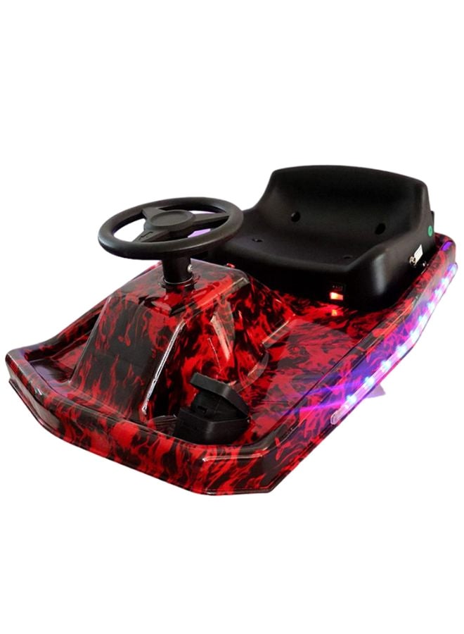 360-Degree Electric Drifting Ride On Car Multicolour 52cm