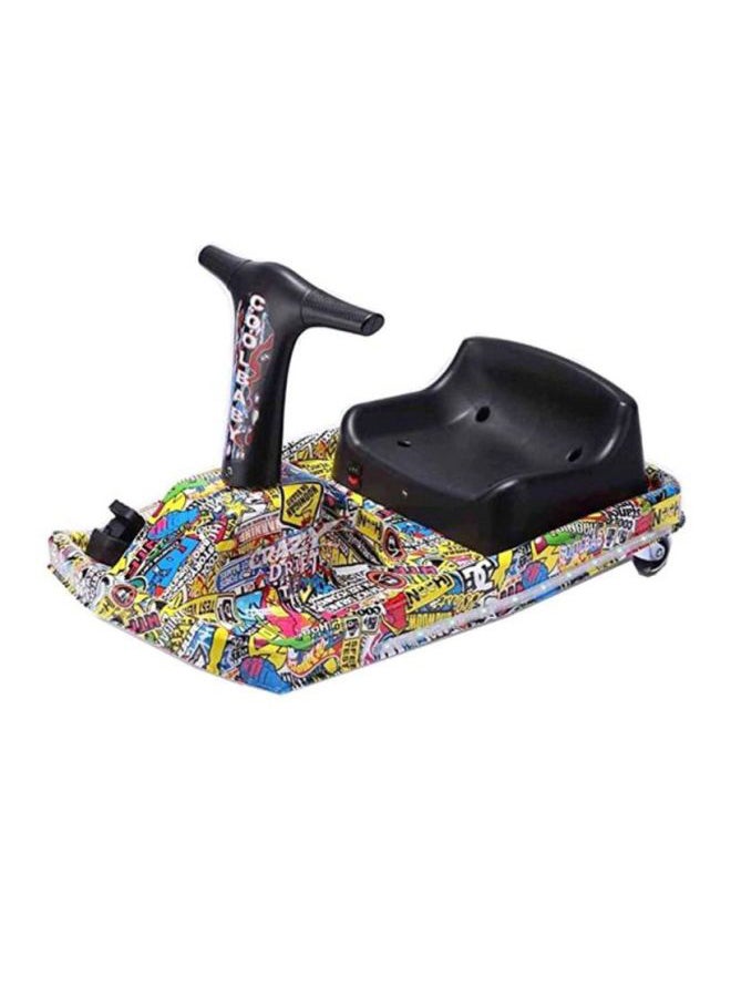 Crazy Drift Electric Scooter Multicolour 82.5x53x21.5cm