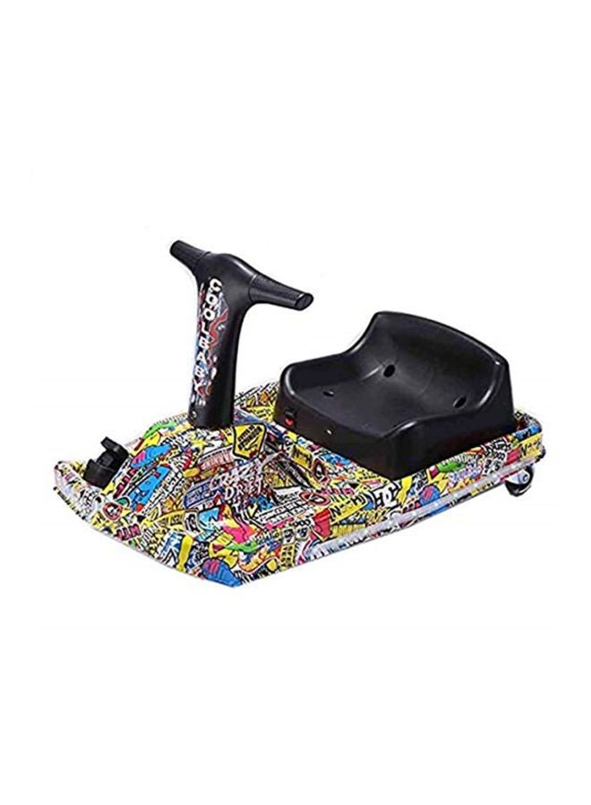 2-In-1 Double Handle Electric Scooter Multicolour