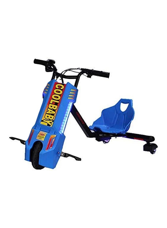 3-Wheel Electric Drifting Scooter Ride-On Blue