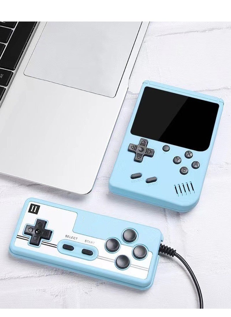 Retro Handheld Game Console with Gamepad,Gameboy Color with 500 Classic Games,Video Gaming Support for Connecting TV & Two Players