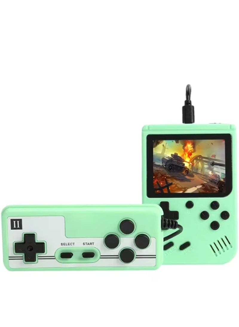 Retro Handheld Game Console with Gamepad,Gameboy Color with 500 Classic Games,Video Gaming Support for Connecting TV & Two Players