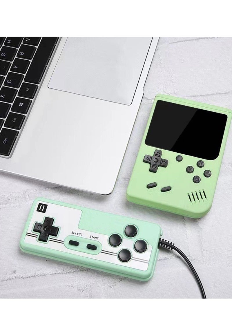 Retro Handheld Game Console with Gamepad,Gameboy Color with 500 Classic Games,Video Gaming Support for Connecting TV & Two Players