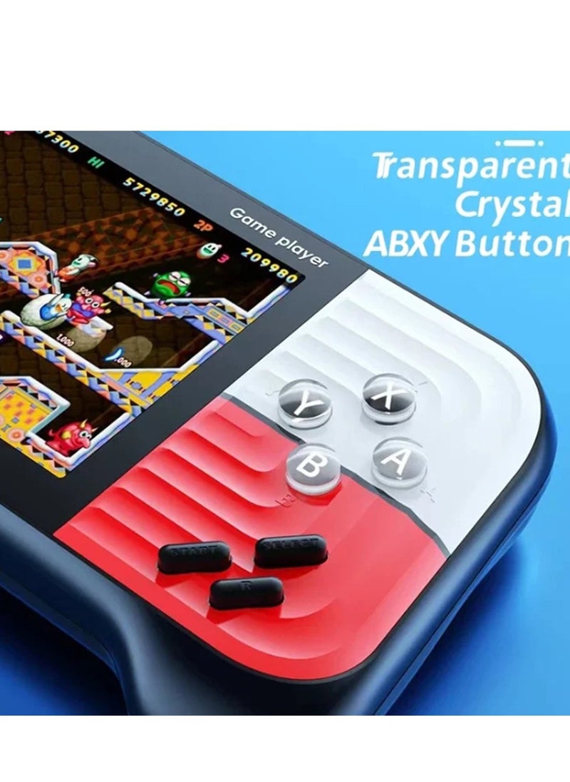 Nostalgic Handheld Game Console 666 Free Games 8 bit Mini Portable Retro Game Player Machine Support TV Out Gamepads