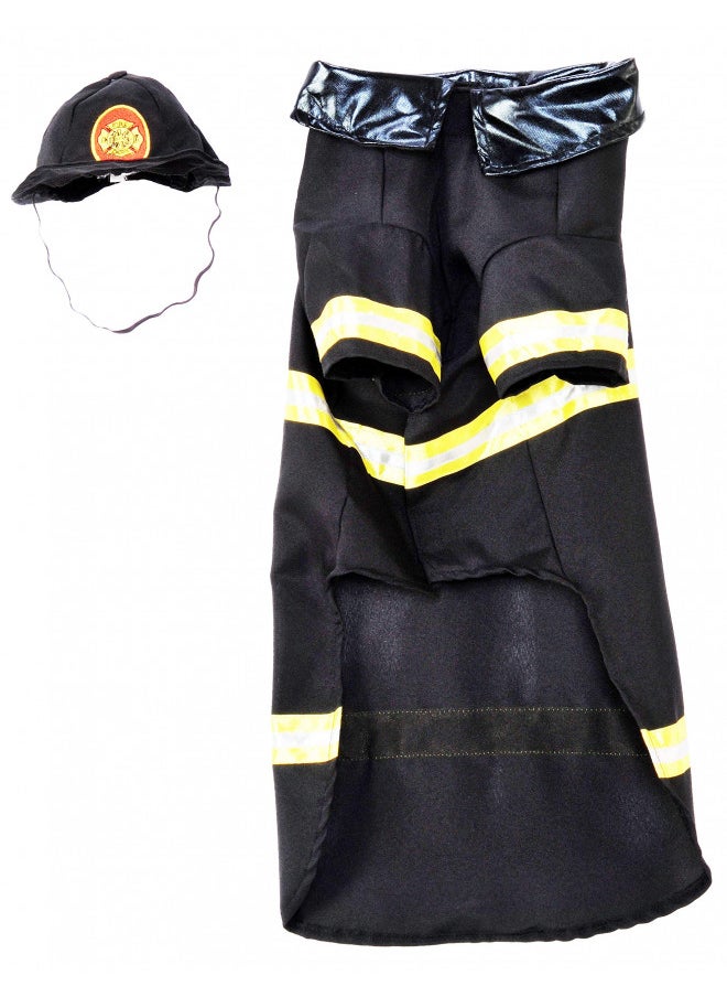 Rubie's Fire Fighter Pet Costume, Medium