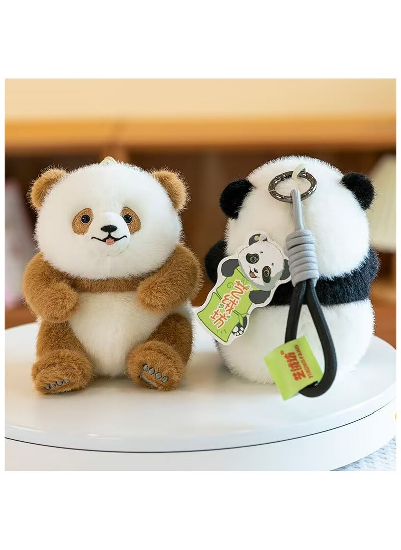 Panda Pendant Plush Toy Backpack Bookbag Keychain Doll Doll