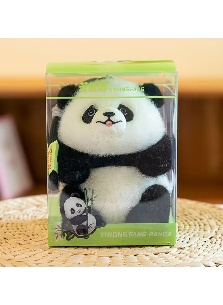 Panda Pendant Plush Toy Backpack Bookbag Keychain Doll Doll