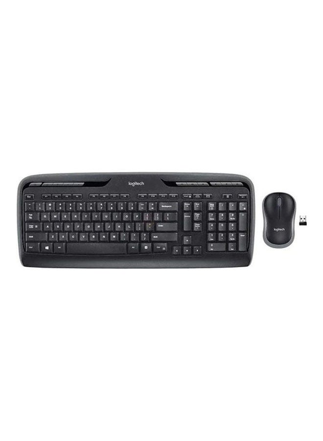 MK330 Wireless Keyboard And Mouse Combo For Window Black