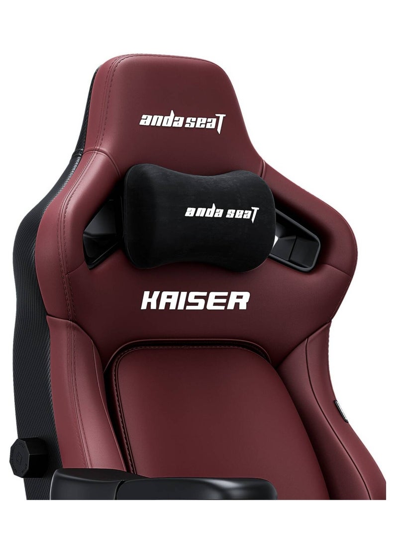 AndaSeat Kaiser 4 Large Premium PVC Leather Gaming Chair , Maroon | AD12YDDC-L-20-A-PVC