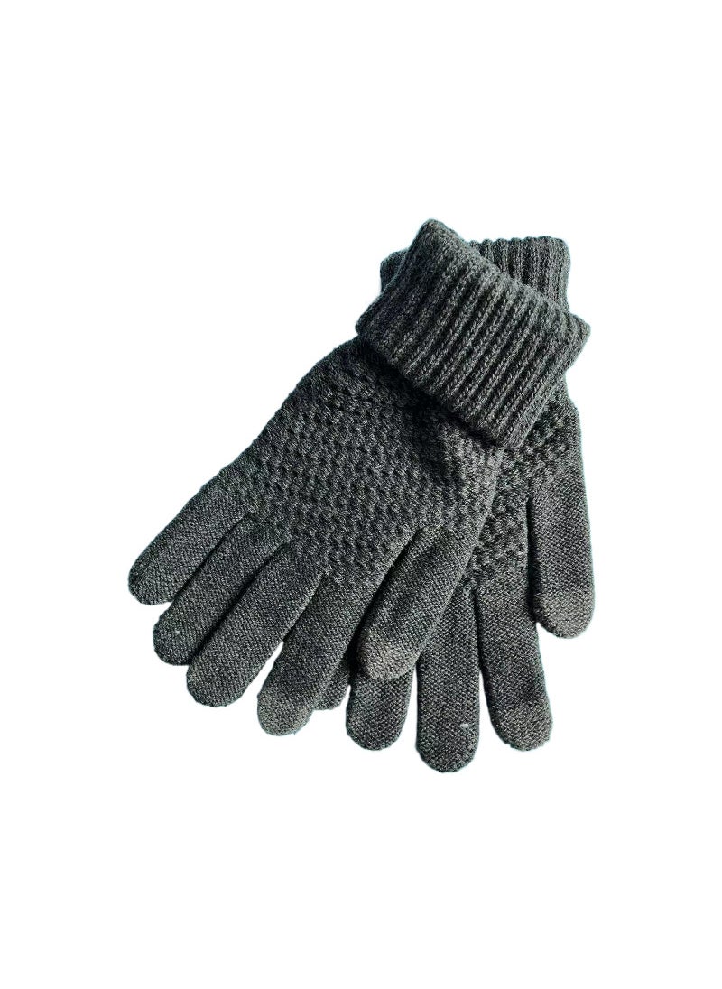 Factory direct autumn and winter knitted gloves student jacquard touch screen plus velvet padded couples warm fashion play mobile phoneMultiple exclusive (differential lines) 2.3 yuan | Double four colors Multiple exclusive (differential lines) 2.3 yuan | Double four colors