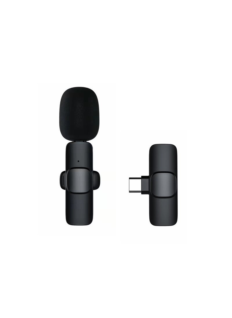 2.4G Wireless Lavalier Mic Set For StreamingTYPE-C one drag one does not support anti-charge TYPE-C one drag one does not support anti-charge