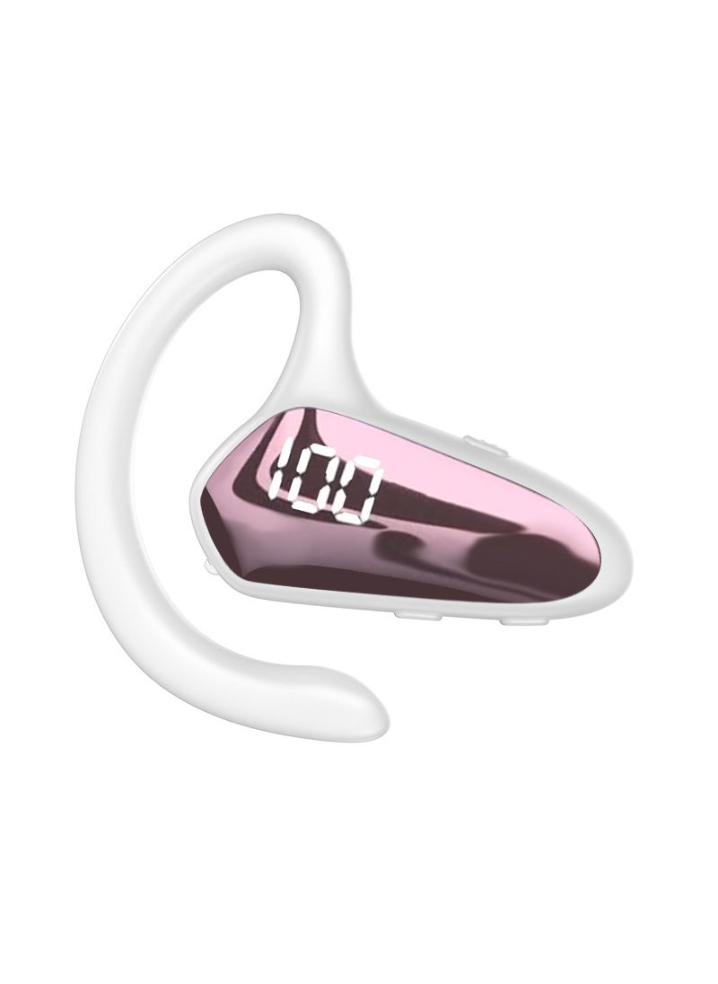 Bluetooth Earphones Non-In-Ear Long Battery Sports Pink