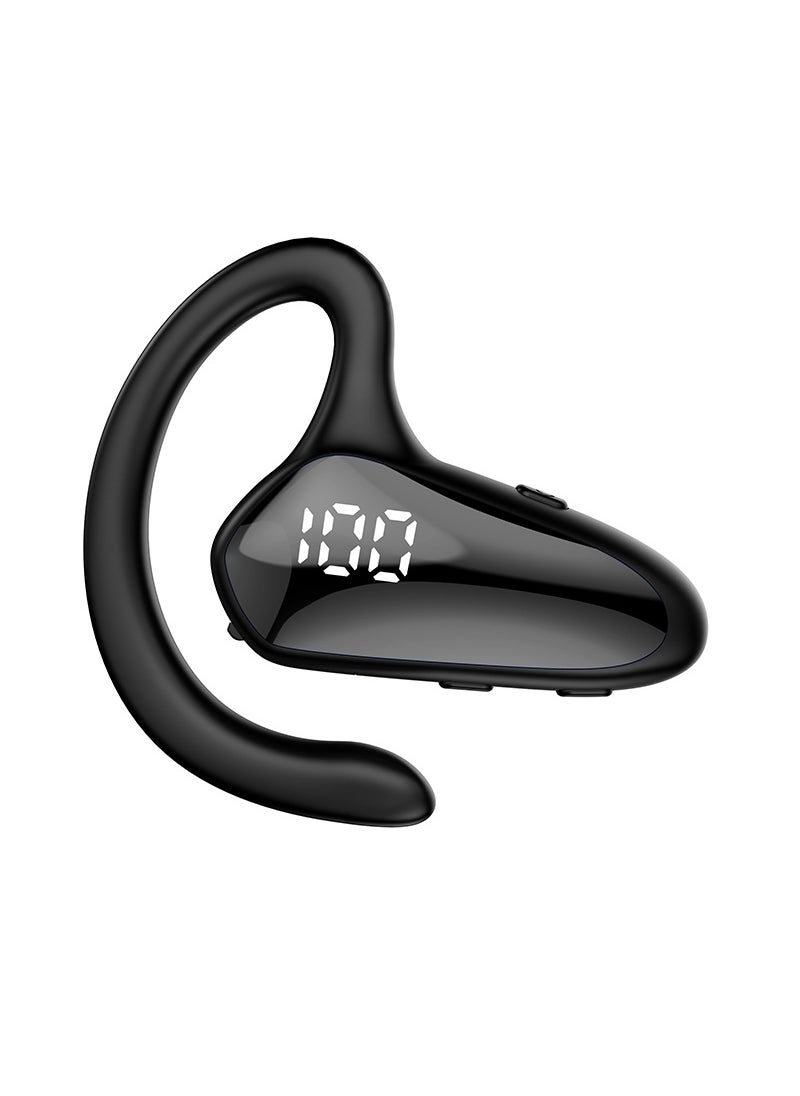 Bluetooth Earphones Non-In-Ear Long Battery Sports Black