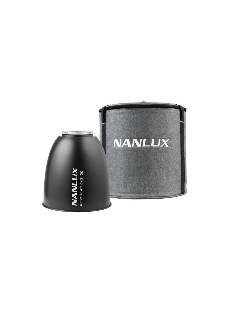 NANLUX Evoke 2400B Bicolor COB light with flight case