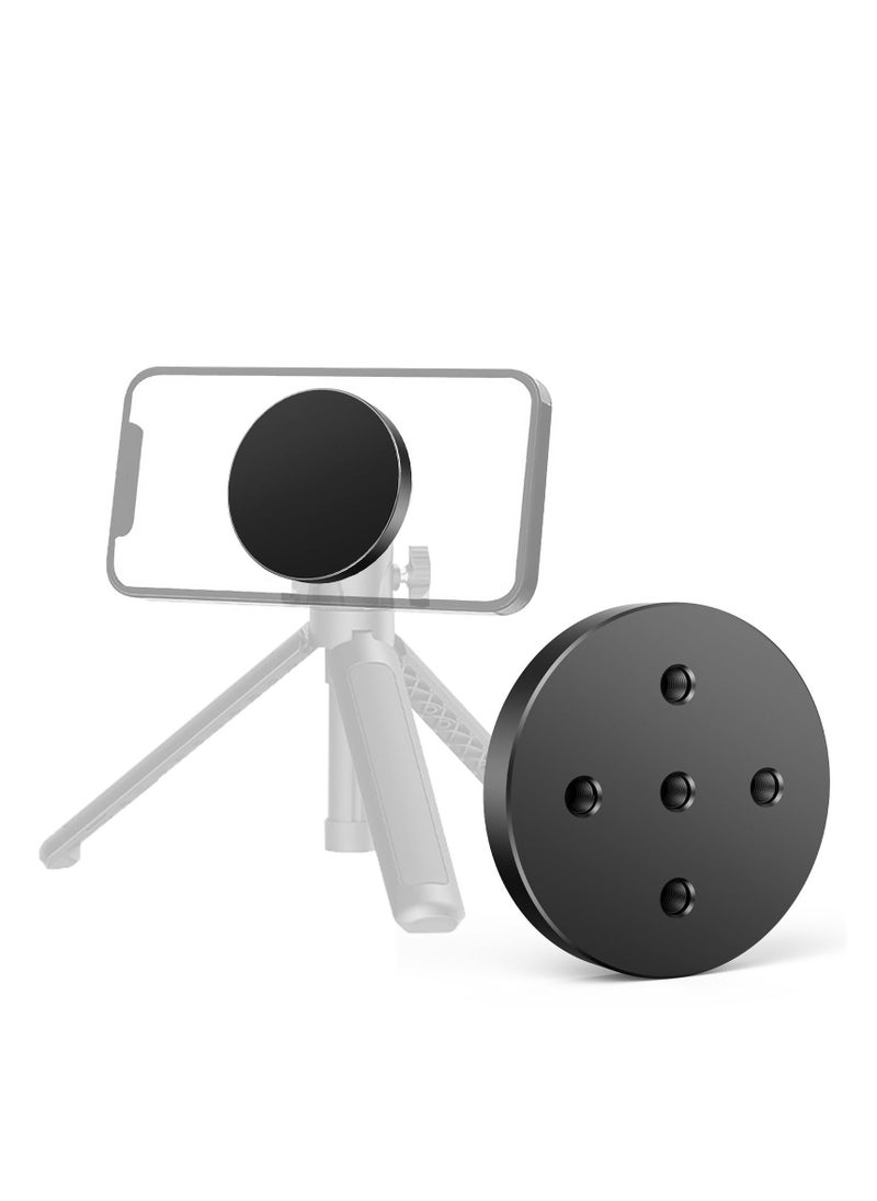 Magnetic Tripod Phone Mount Adapter, with 1/4