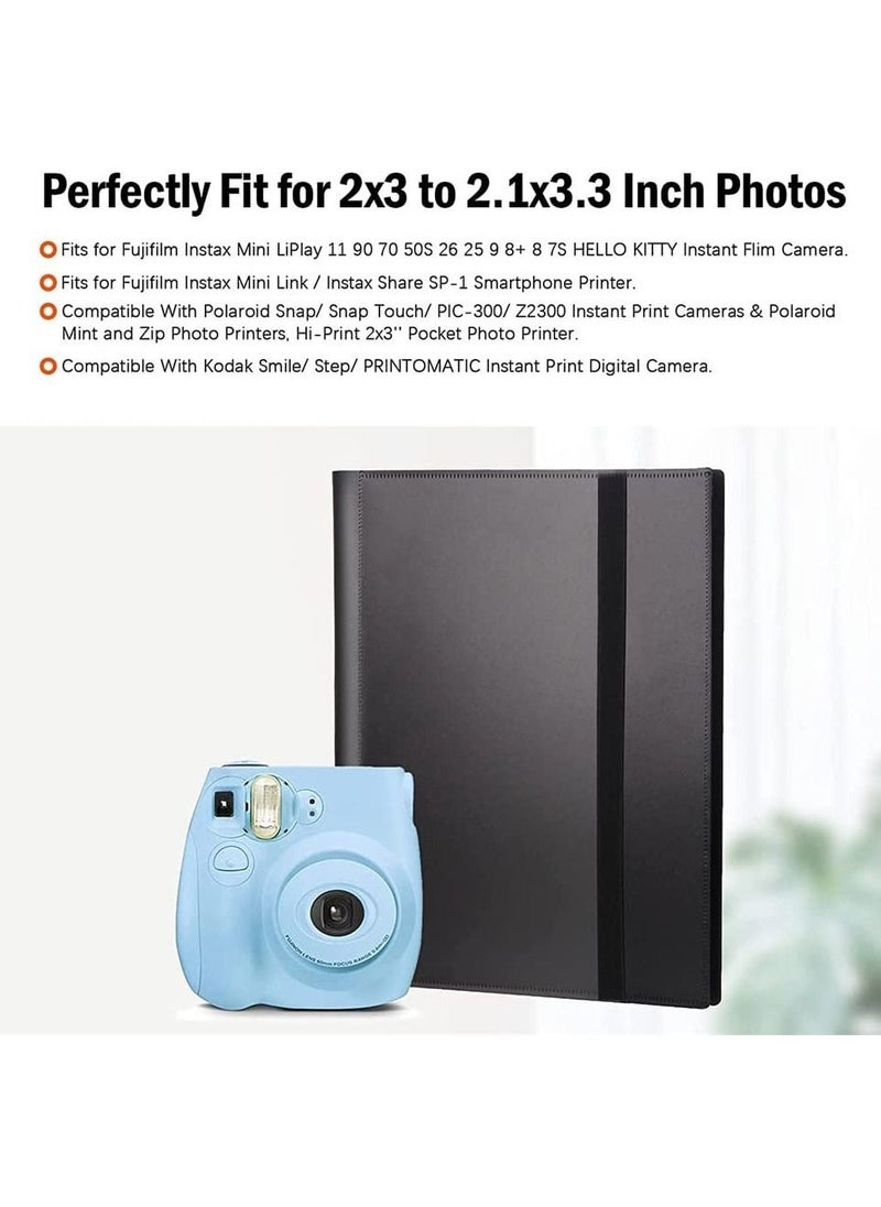 432 Pockets Photo Album for Fujifilm Instax Camera for Polaroid for Fujifilm Instax Mini 11 90 70 9 8 LiPlay Instant Camera for SnapTouch PIC 300 Z2300 Instant Camera