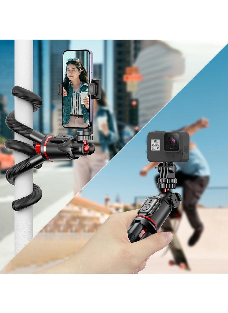 Mini Flexible Smartphone Octopus Tripod and Selfie Stick