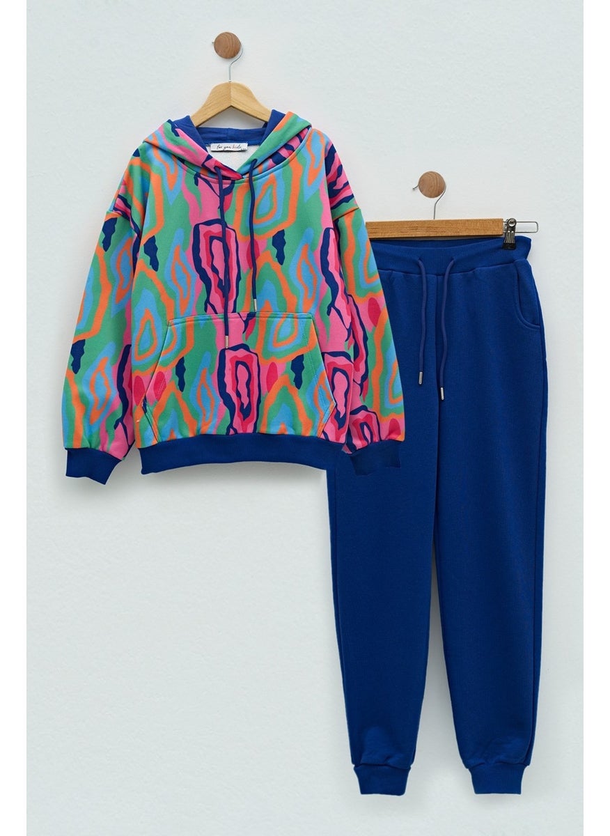 Girl Patterned Tracksuit S27297