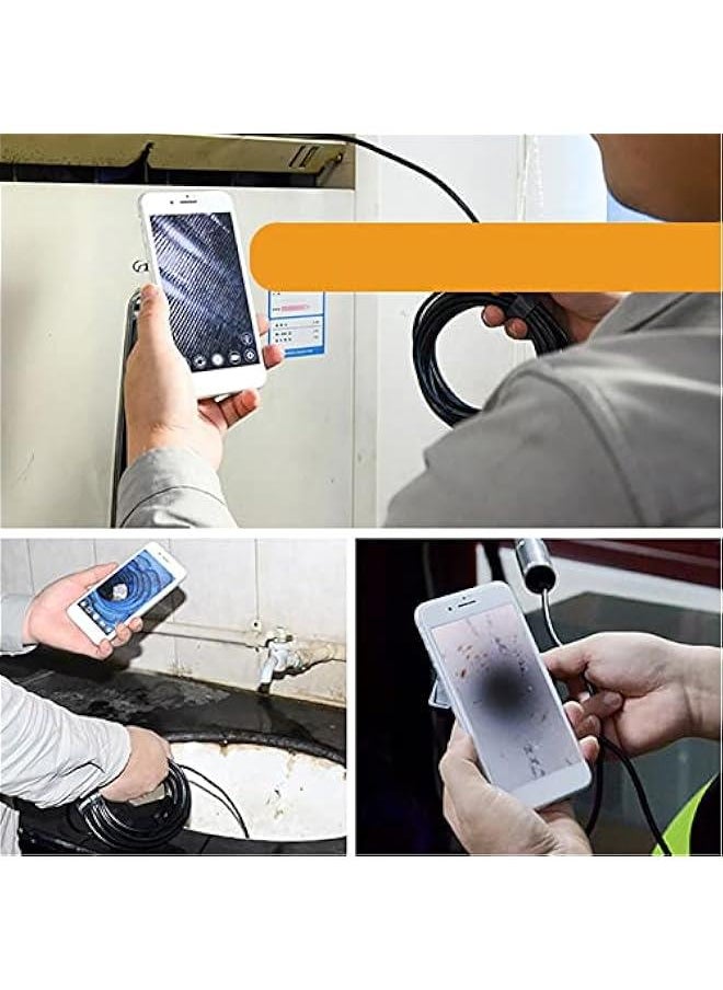 Endoscope Camera with Light , USB Endoscope , Type C Borescope , Scope Camera with 8 LED Lights for andr0id and iOS Smartphone , phone , i pad , sa n sung