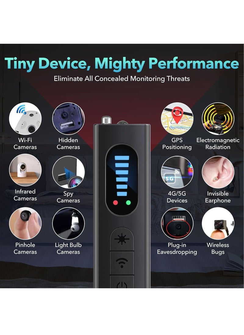 Hidden Camera Detectors, Mini Anti-Spy Camera Detectors, Portable RF Signal Scanners, Bug Detectors, Listening Devices Detectors, Car, Office, Hotel, Travel