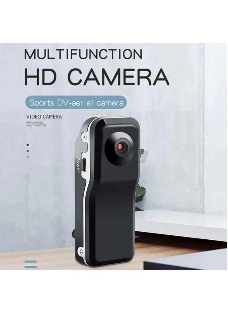 HD Mini DV Camera, Body Camcorder Mount, Portable Video Record, Nanny Security Cam, Small Sports Car DVR Webcam, For Home and Office