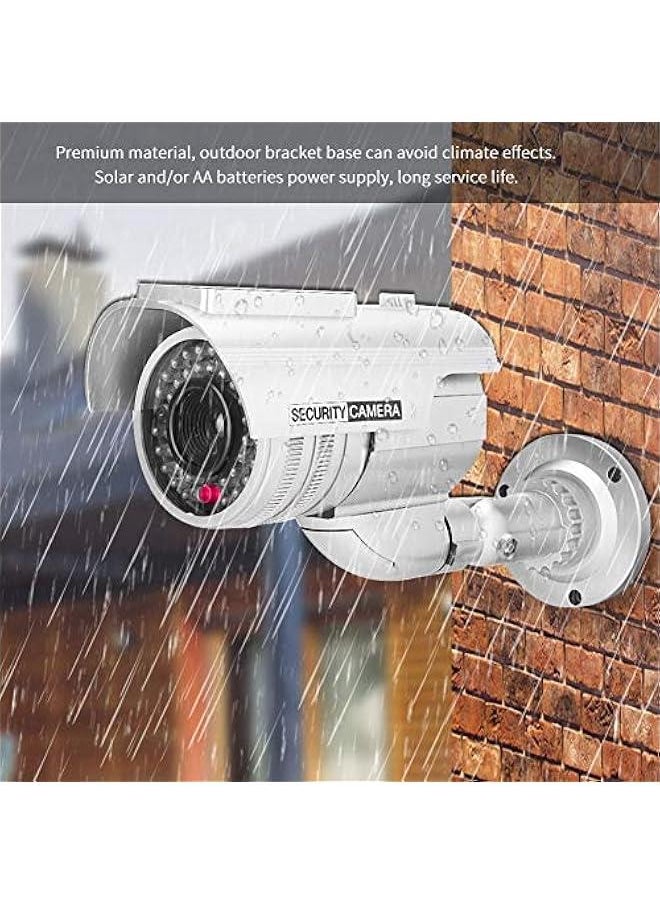 False Dummy Camera Camera False Solar Camera with LED Flashing Light False Security Camera