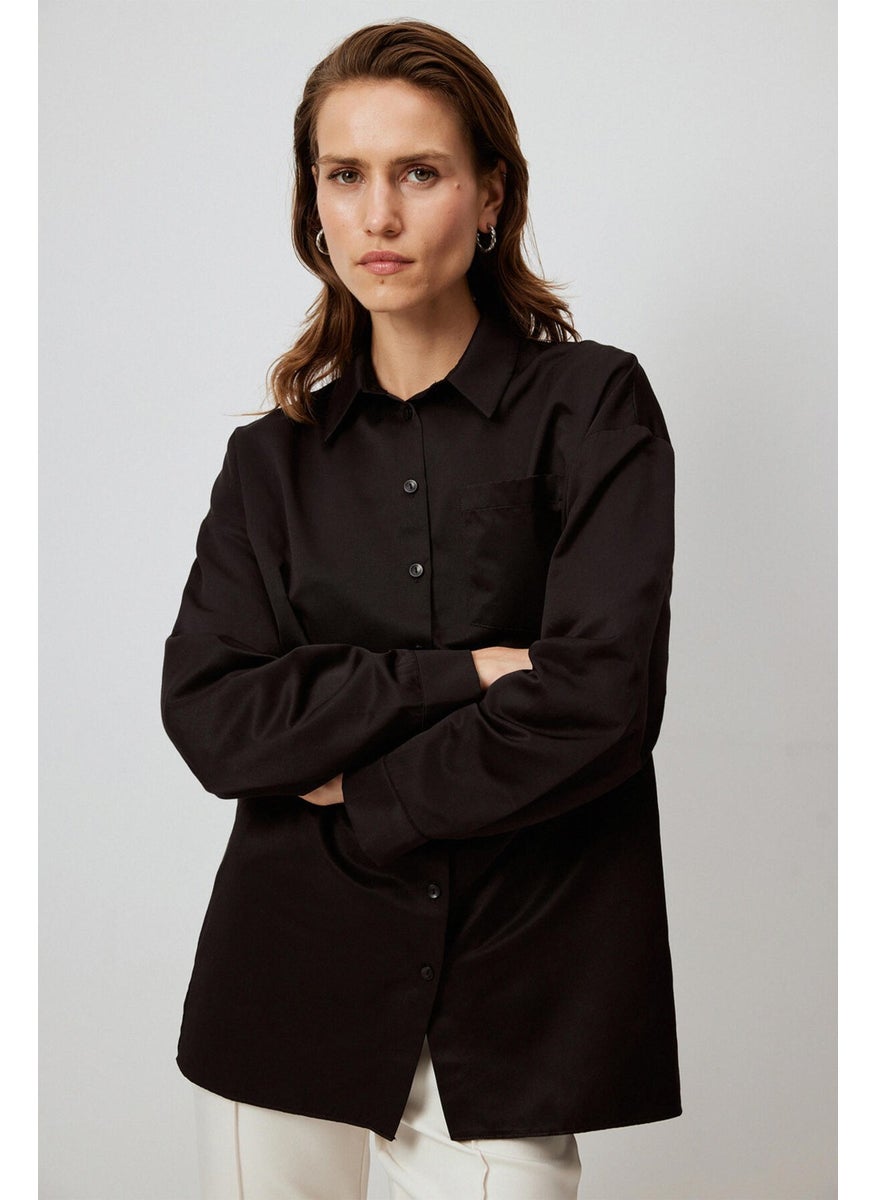 Oversize Poplin Shirt