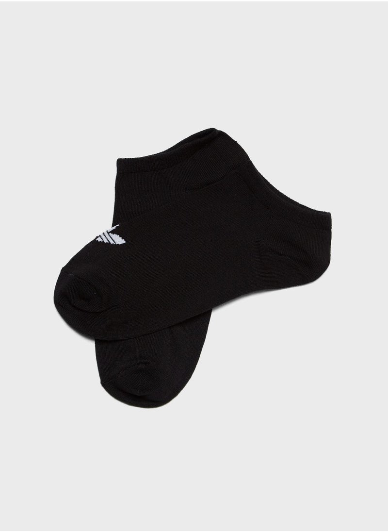 3 Pack Trefoil Liner Socks