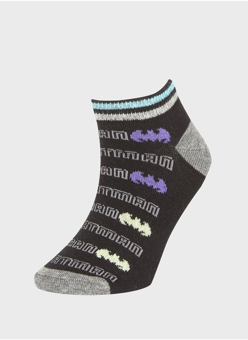 Boy 3-Pack Licensed Batman Low Cut Cotton Low Cut Socks