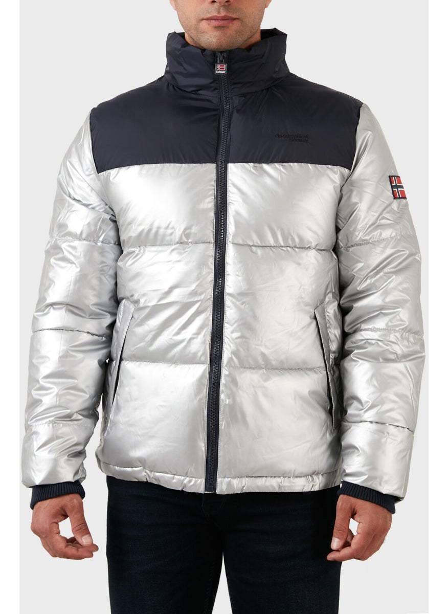 Wind and Heat Insulated Outdoor Puffer Coat Men's Coat Astro