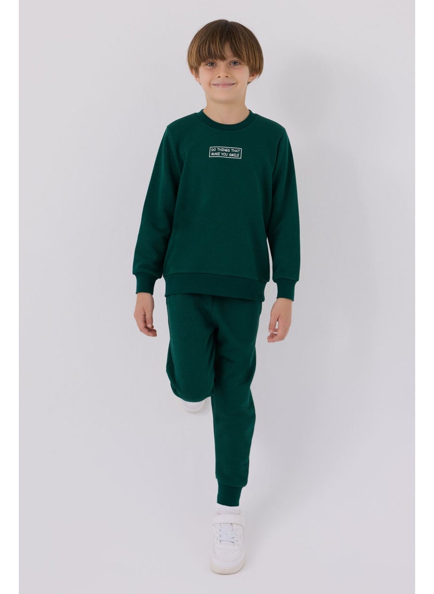 Boy Tracksuit Dark Green