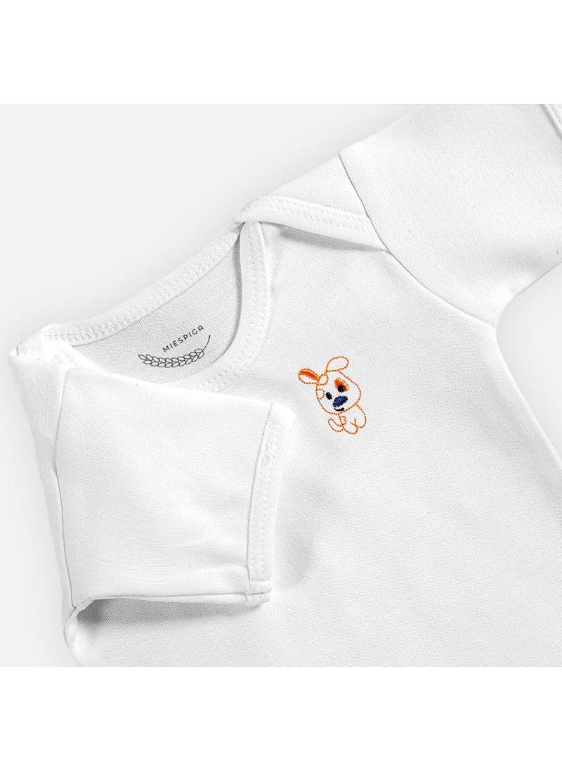 Animals Baby Short Sleeve Bodysuit Set of 2