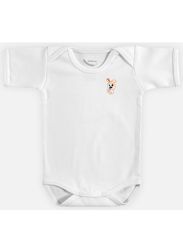 Animals Baby Short Sleeve Bodysuit Set of 2