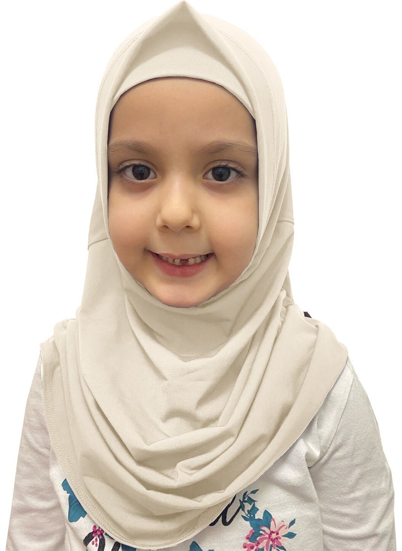 Practical Ready-to-wear Children's Scarf Beige