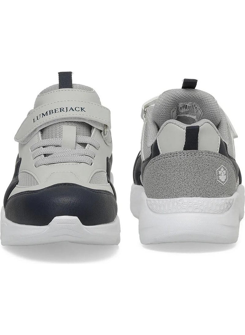 Race 4fx Gray Boy's Sports Shoes