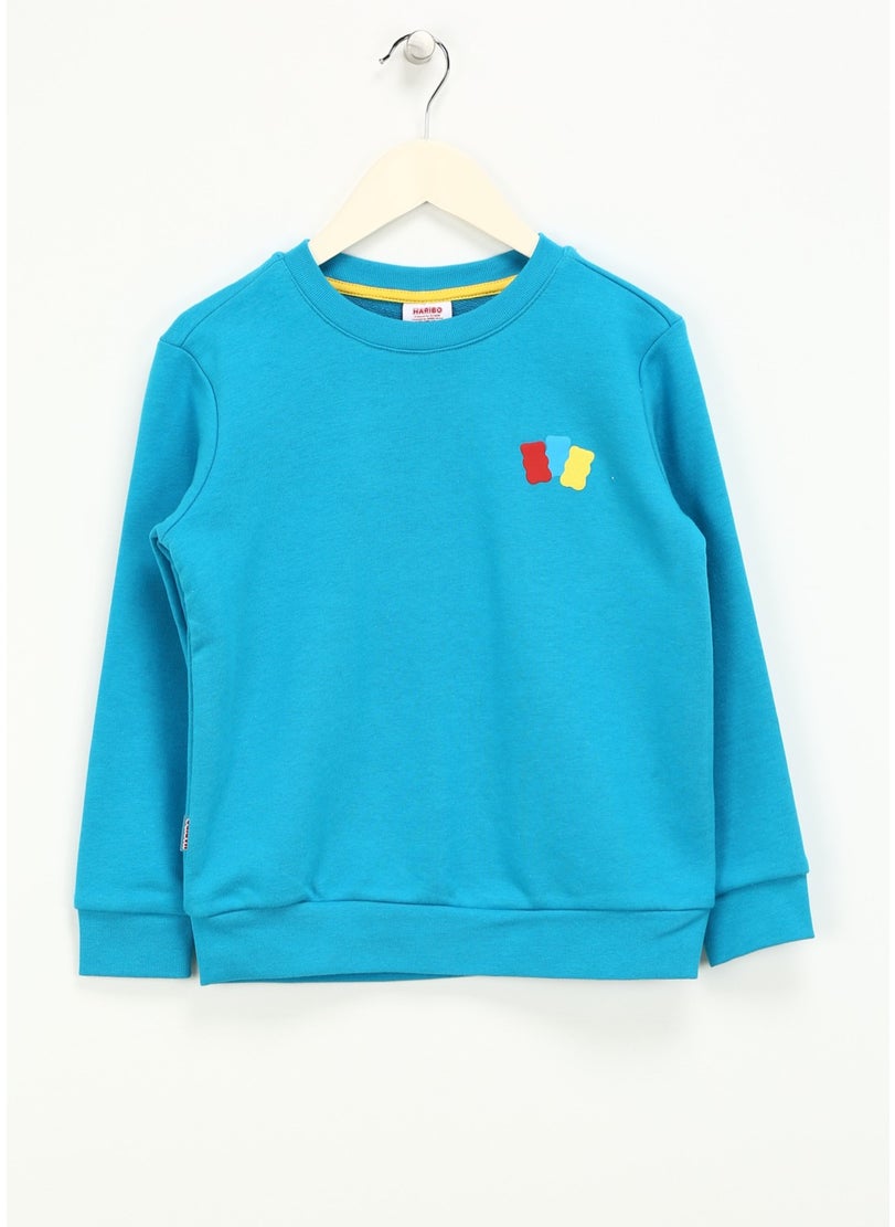 Relief Boys Turquoise Sweatshirt HRBTXT300 Kids Sweatshirt