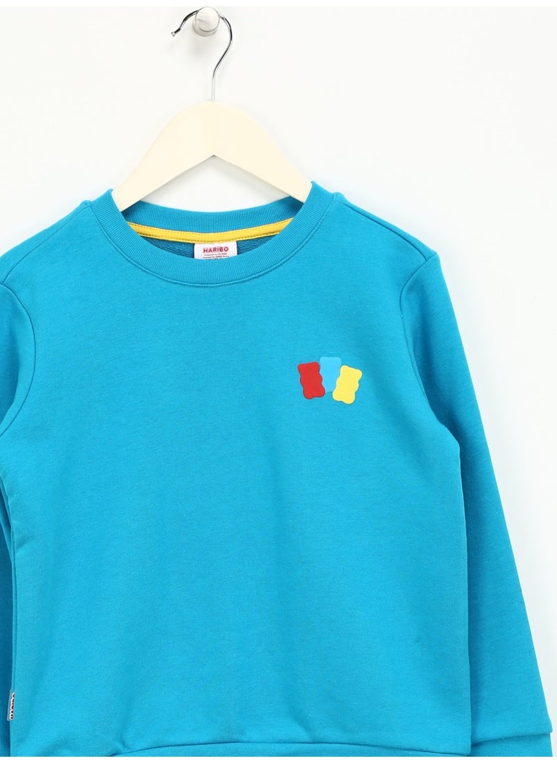 Relief Boys Turquoise Sweatshirt HRBTXT300 Kids Sweatshirt