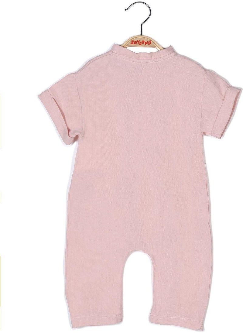 Unisex Baby Pocket Muslin Jumpsuit