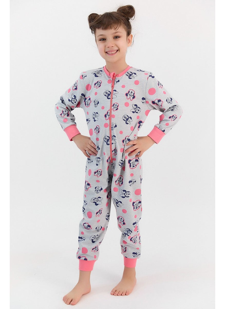 Licensed Candy Pink Girl's Jumpsuit