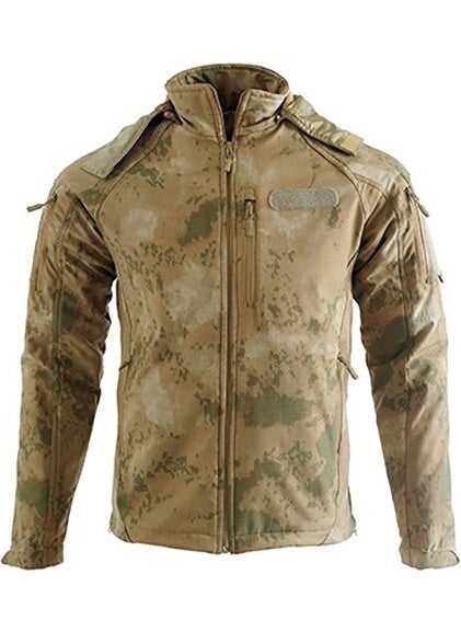 5 Pocket Tactical Double Softshell Waterproof Unisex Coat Jacket