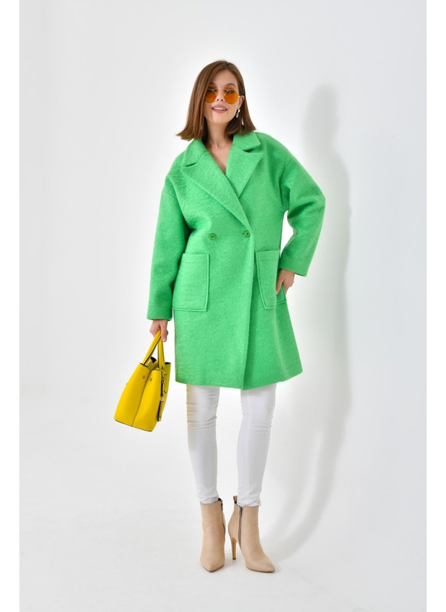 Ftz Women Women's Cashmere Coat Benetton