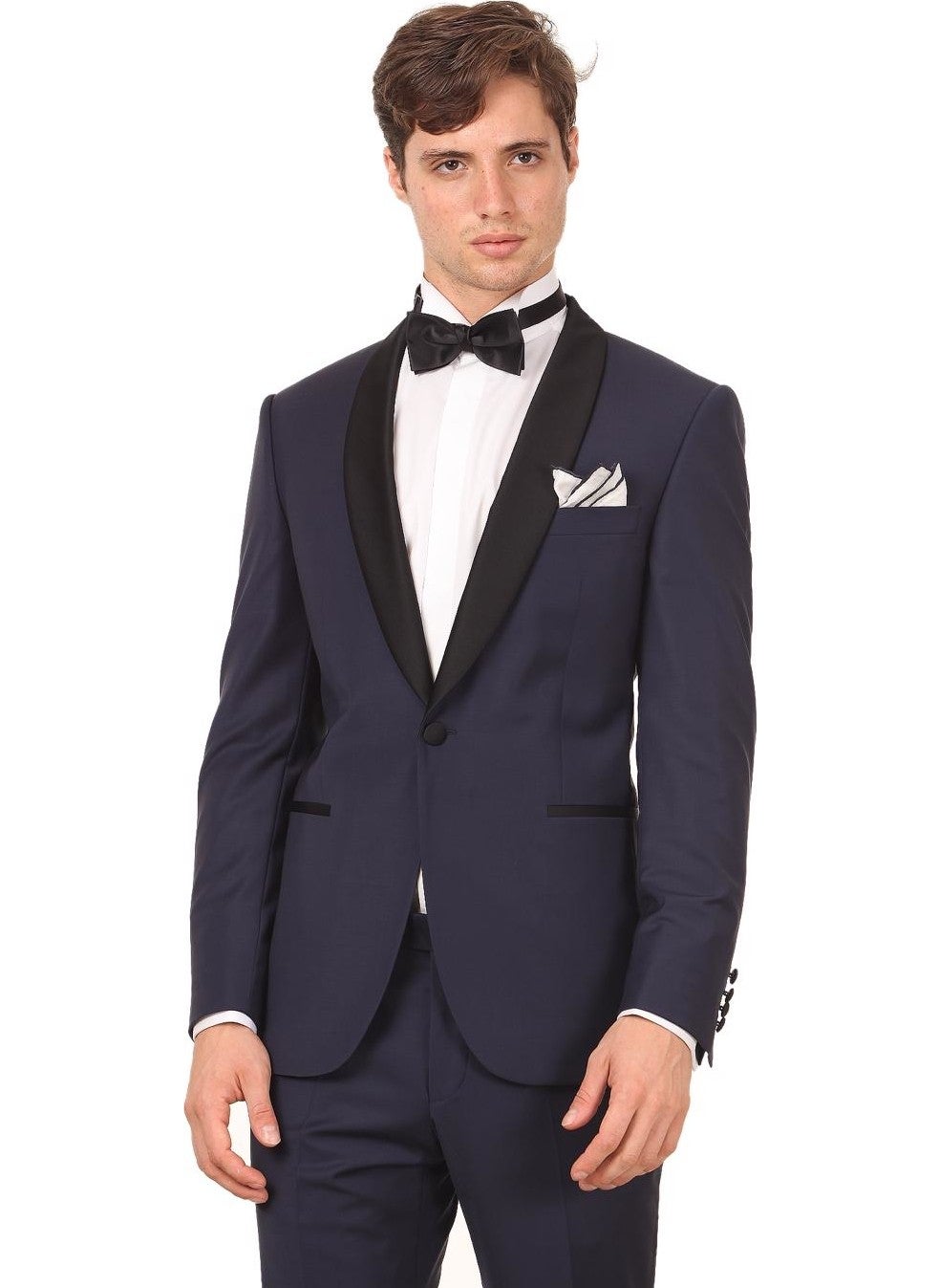 Men's Plain Weave Tuxedo Suit